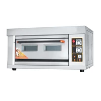  OSSEL Mesin Gas Oven 1 Deck 2 Loyang Gas Deck Oven Roti 1 Deck 2 Trays Gas Oven Roti OS20Q 