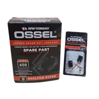 OSSEL Carbon Brush 459 Eco CB 459 Arang 459 Brostel 459 10 set