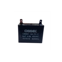 OSSEL Kapasitor Kotak 8 Mikrofarad Kondensator Kotak 8 Mikro