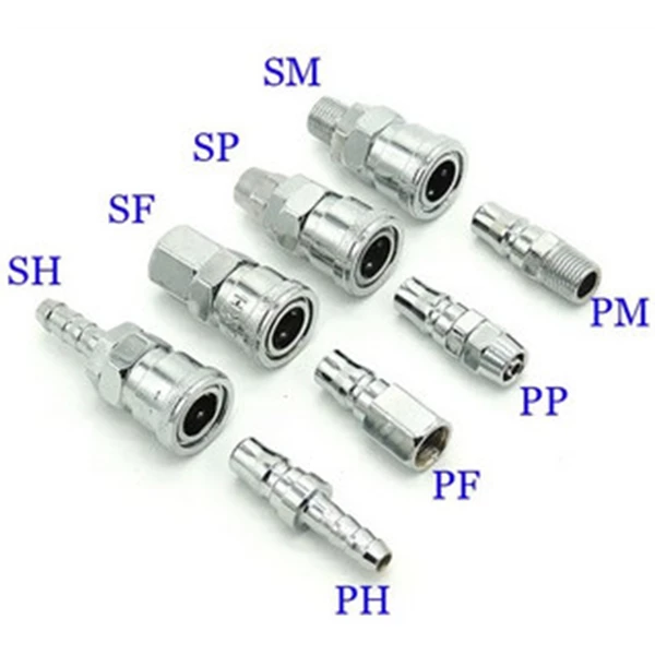 OSSEL Quick Coupler Selang Coupling Nepel PP 20 Coupler PP 20 Kompresor Quick Coupling Kompresor Coupler PP 20 Selang
